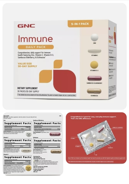 Thực phẩm chức năng hỗ trợ miễn dịch Immune Health GNC