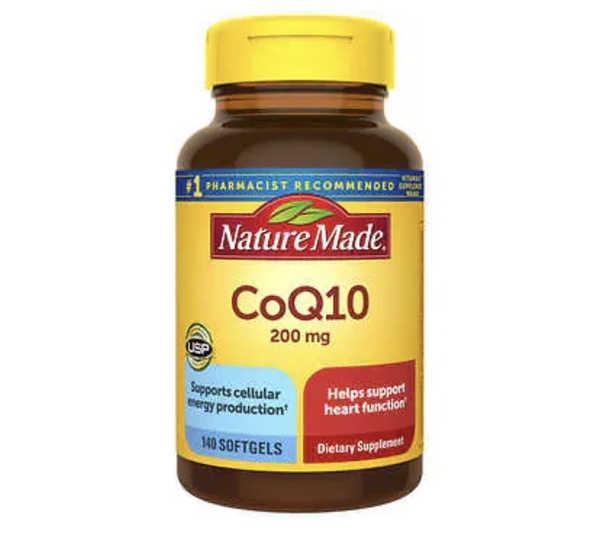 Thực Phẩm Hỗ Trợ Tim Mạch Nature Made CoQ10 200mg (140 viên )