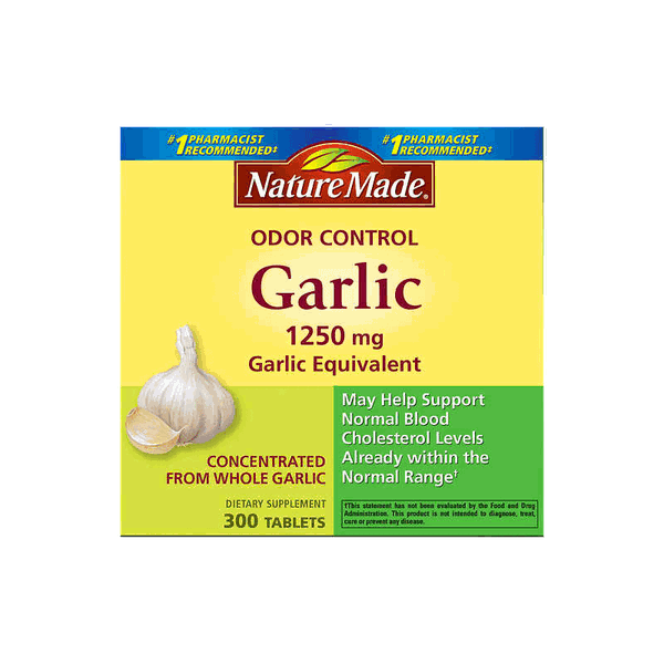 Viên dầu tỏi Garlic Odor Control 1250mg 300 viên