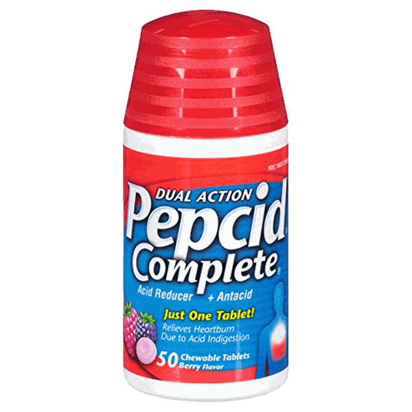 Viên uống giảm chứng ợ nóng, khó tiêu Pepcid Complete 100 viên