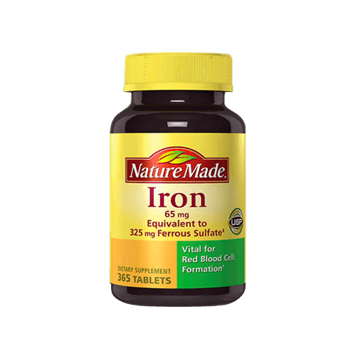 Viên uống bổ sung chất Sắt Nature Made Iron 365 viên