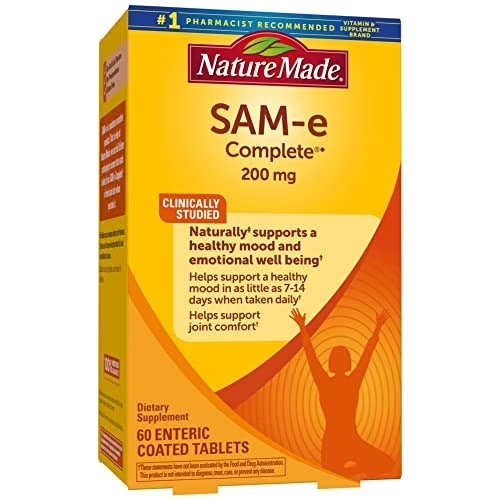 Thực phẩm chức năng cải thiện tinh thần Nature Made SAM-E Complete 60 viên