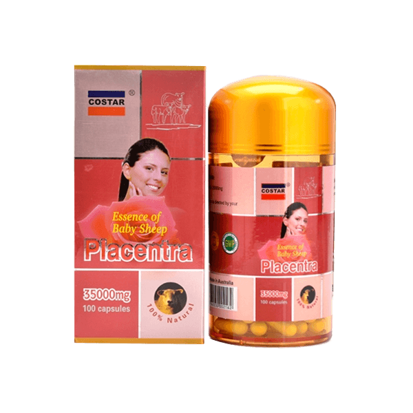 Viên uống nhau thai cừu Costar Placentra 50000mg 100 viên