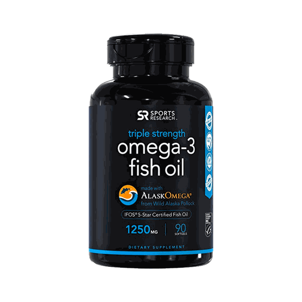 Thực phẩm chức năng Dầu cá Omega 3 Sport Research 1250mg 90 viên