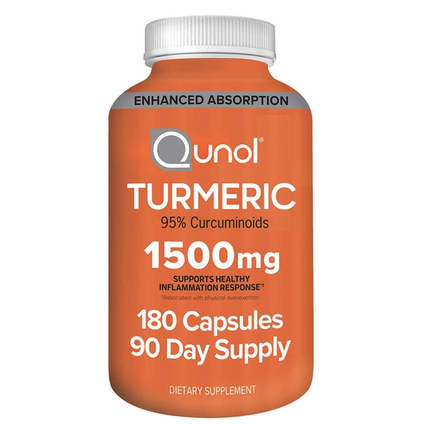 Viên uống tinh chất nghệ Qunol Turmeric 1500mg 180 viên