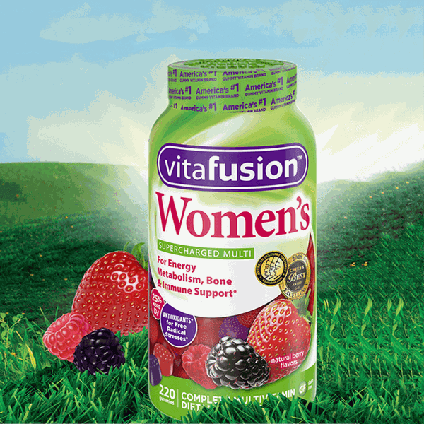 Kẹo dẻo bổ sung vitamin Vitafusion Women cho Nữ 220 viên