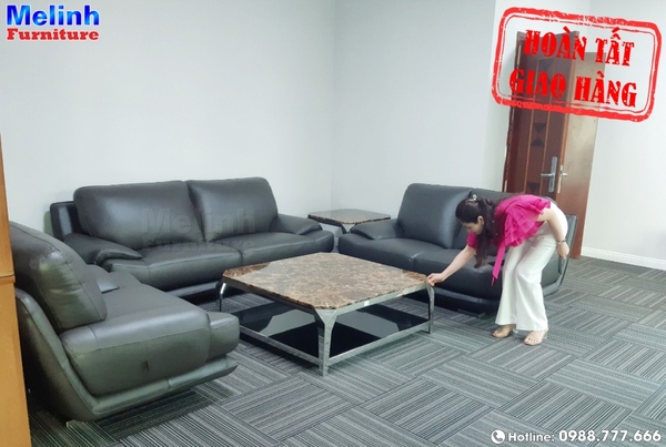 Hình ảnh thực tế hoàn tất giao Sofa - bàn ghế ăn tại nhà khách hàng