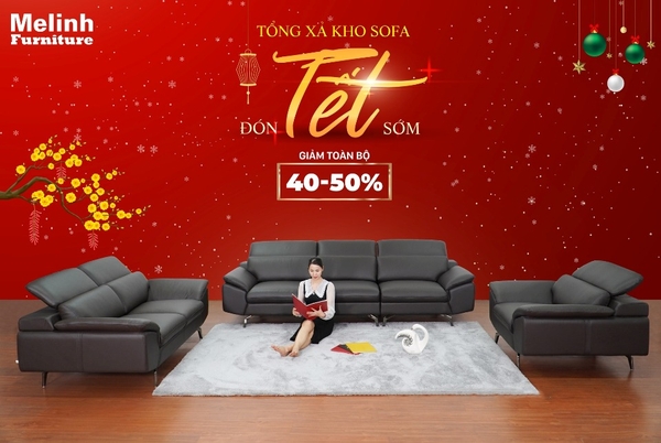 🔖 TỔNG XẢ KHO SOFA - ĐÓN TẾT SỚM