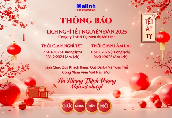 🌸🧧 THÔNG BÁO LỊCH NGHỈ TẾT NGUYÊN ĐÁN ẤT TỴ 🧧🌸