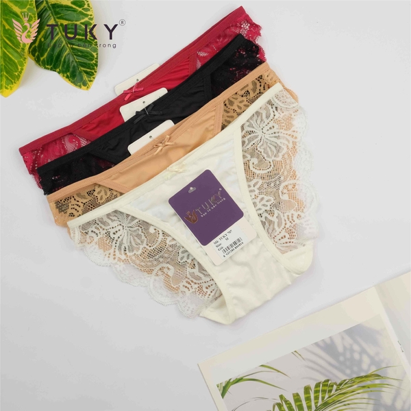 Quần Lót Ren Thun Lạnh Siêu Mỏng TUKY 707