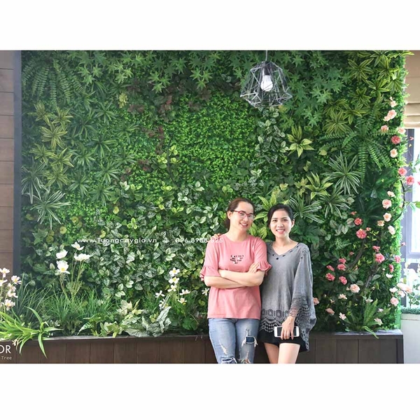 Tường hoa giả – khi không gian trở thành tác phẩm nghệ thuật