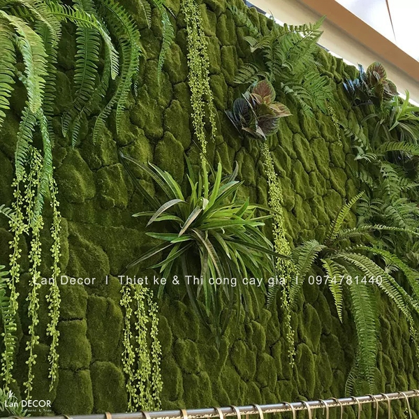 Báo Giá Thi Công Tường Cây Giả Tại Hà Nội, Hồ Chí Minh Mới Nhất 2026 | LanDecor