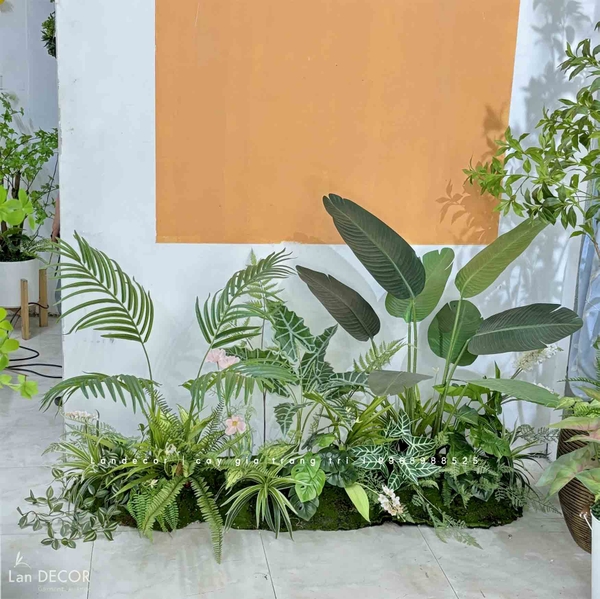 Bồn Cây Tiểu Cảnh- Bồn Cây Thiết Kế Không Gian Xanh ( 50x120x150cm ...