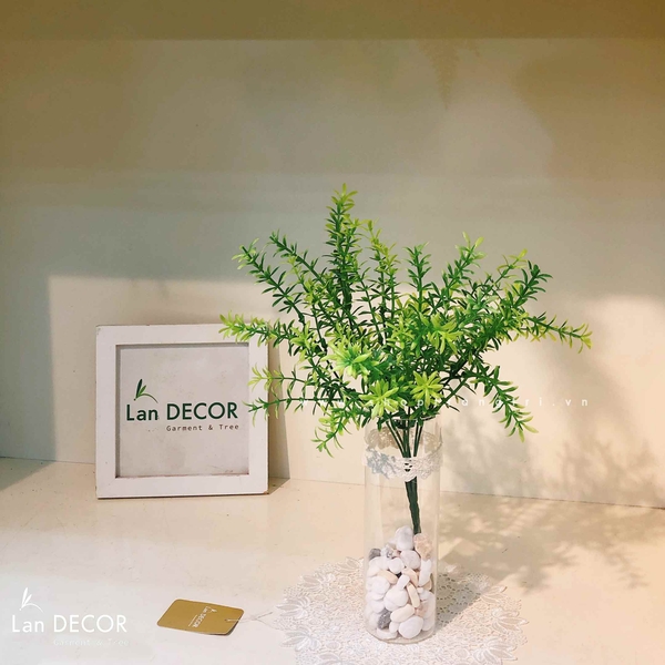 LỌ CÀNH LÁ RONG LAN DECOR- CC740 Cây Giả Trang Trí nhà Đẹp - Lan Decor