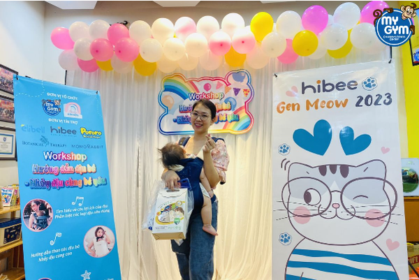 Thành Bảo Minh đồng hành cùng workshop “Hướng dẫn địu bé - nhảy địu cùng bé yêu”