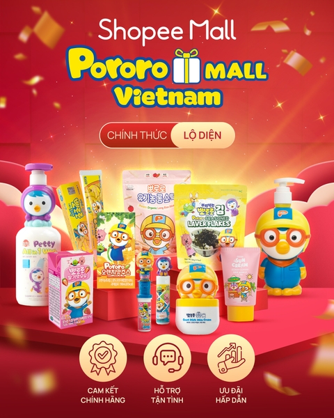 PORORO MALL VIỆT NAM CHÍNH THỨC CÓ SHOPEE MALL