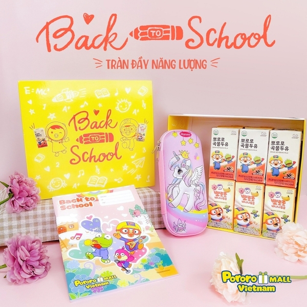 Pororo ra mắt combo Back To School trước thềm năm học mới