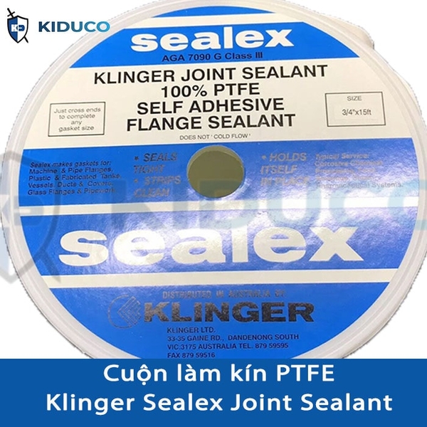 Cuộn làm kín Teflon Klinger Sealex