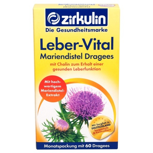 BỔ GAN ZIRKULIN LEBER VITAL MARIENDISTEL DRAGEES