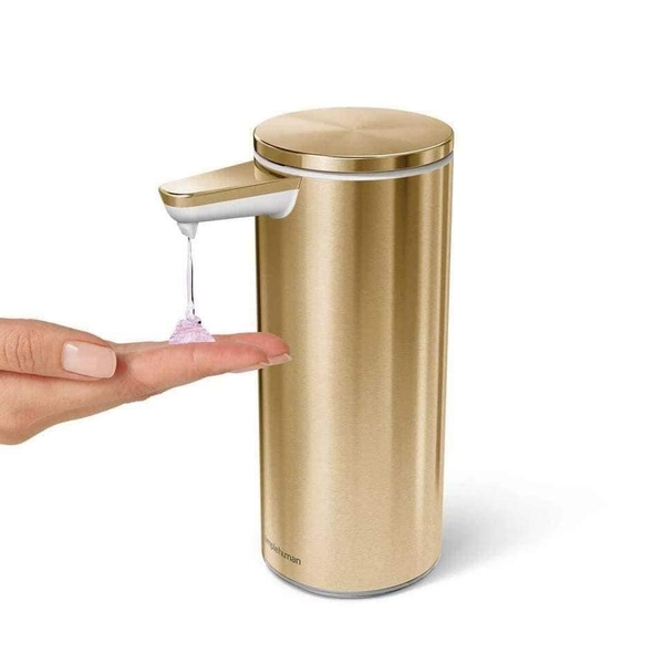 Chiết xà phòng cảm ứng SIMPLEHUMAN màu vàng