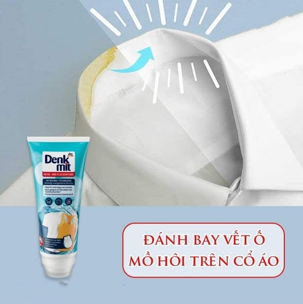 KEM GIẶT KÈM ĐẦU CHỔI TẨY Ố QUẦN ÁO DENKMIT
