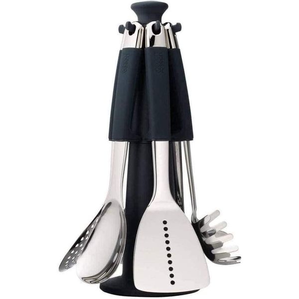 BỘ DỤNG CỤ NẤU ĂN INOX JOSEPH JOSEPH 7 MÓN ELEVATE STEEL