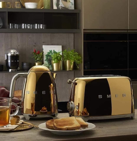 Máy nướng bánh mì SMEG MÀU VÀNG cực hiếm