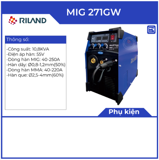 MÁY HÀN RILAND MIG 271GW