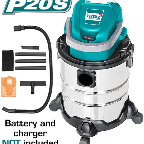 Máy hút bụi 20L dùng pin Lithium‑Ion 20V TOTAL TVLI2005