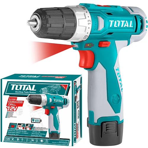 Máy Khoan dùng pin Li-ion 12V TOTAL TDLI228120-1