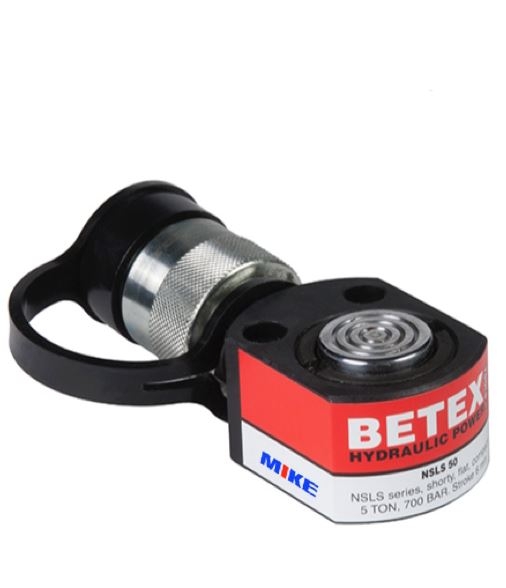 Kích thủy lực 5 tấn BETEX NSLS50, kích lùn 5 tấn pancake, hành trình 6mm.
