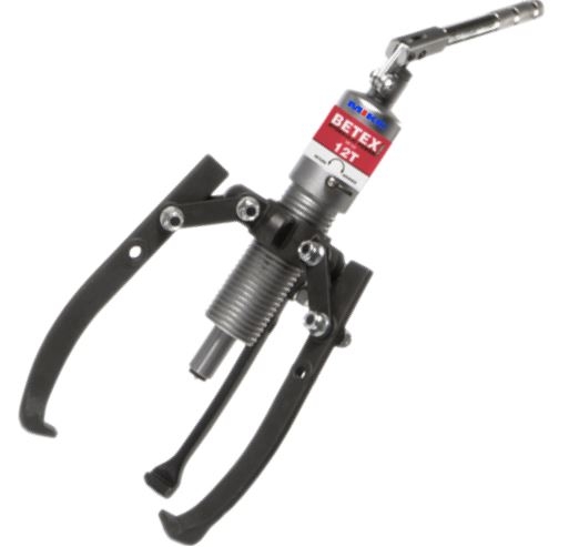 Cảo thủy lực 12 tấn BETEX HP123, 2/3 chấu kết hợp, độ mở 375 mm.