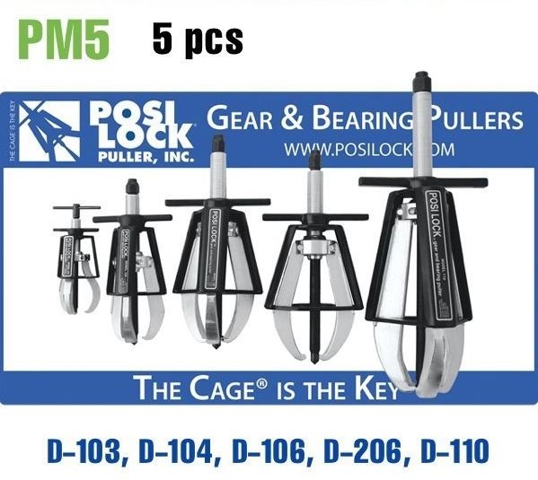Bộ cảo vòng bi Posilock PM5, 2 chấu, 3 chấu, 2 – 20 tấn