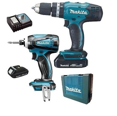 Bộ máy khoan bắt vít dùng PIN Makita DLX2022