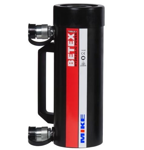 Kích thủy lực 30 tấn 2 chiều, có lỗ thông tâm BETEX NDAH3010. Double Acting Cylinder.