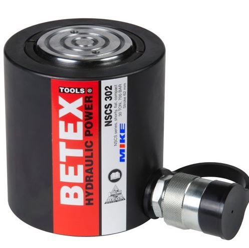 Kích thủy lực 30 tấn BETEX NSCS302, 1 chiều, hành trình 62mm.