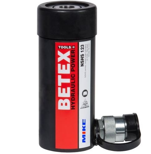 Kích thủy lực 12 tấn BETEX NSHS123, có lỗ thông tâm, hành trình 76mm