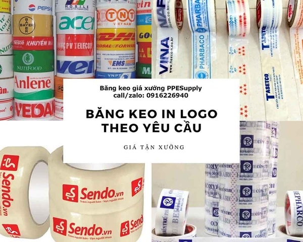 Băng keo giá xưởng PPESupply chuyên cung cấp băng keo dán, màng PE đóng gói