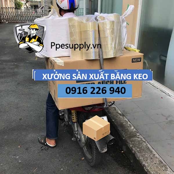 Băng keo giá xưởng PPESupply chuyên cung cấp băng keo dán, màng PE đóng gói