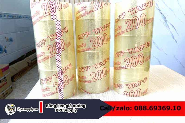 Băng keo giá xưởng PPESupply