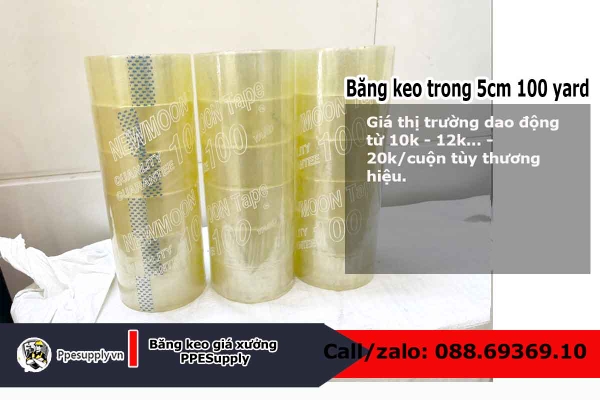 giá băng keo trong 5cm