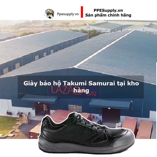 Giày bảo hộ siêu nhẹ takumi samurai tại kho vận