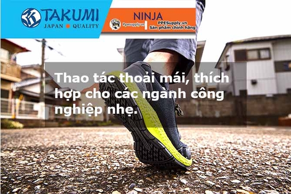 Giày bảo hộ takumi Ninja Siêu Nhẹ