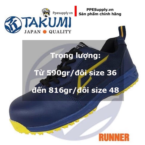 Giày bảo hộ siêu nhẹ Takumi Runner