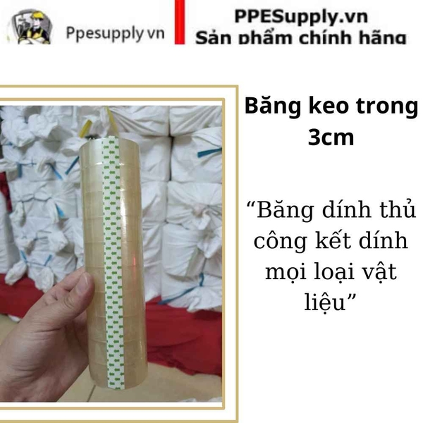 Băng Keo Trong 3cm