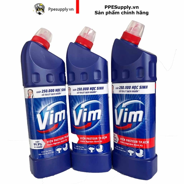Tẩy bồn cầu Vim - chai 880ml - Chai Tẩy Sàn VIM 880g