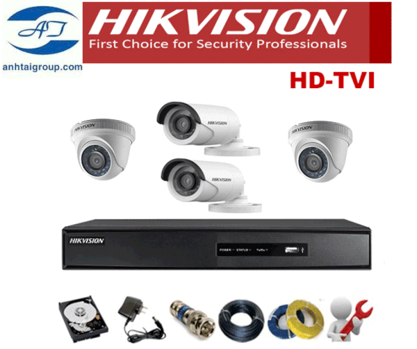 Lắp đặt camera hikvision tại hải phòng