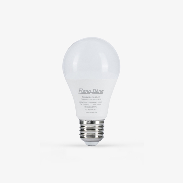 Bóng LED bulb đổi màu A60.BLE.RGBCW/9W