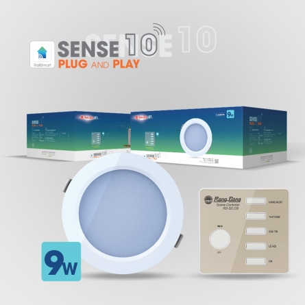 Đèn LED Downlight điều khiển Remote AT20.RM 110/9W.C10