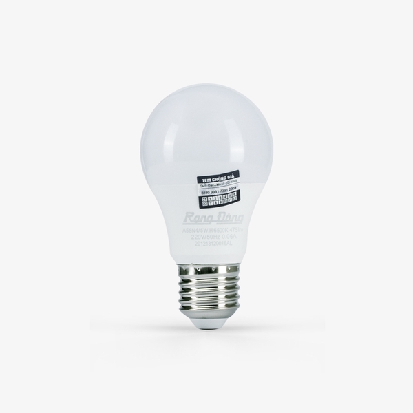 Bóng LED Bulb A55N4/5W E27 3000K